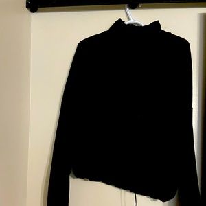 Zara, black, mock turtle neck